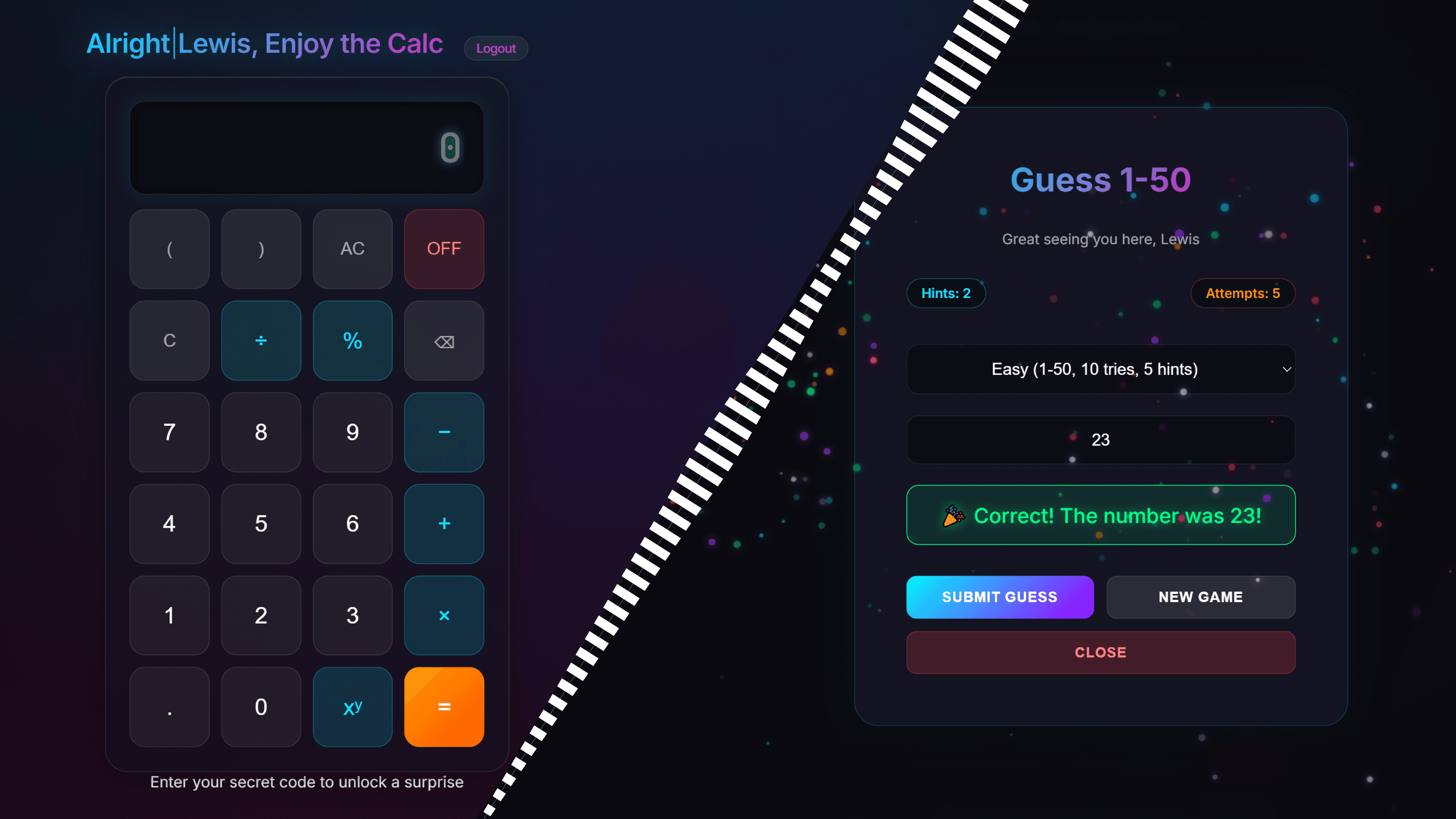 Calculator Challenge preview